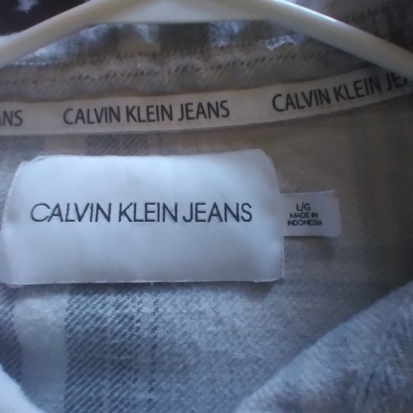 upcycled flannel shirt w/BLACK SABBATH back patch Outlined W/ Black Metal Studs - Picture 4 of 4